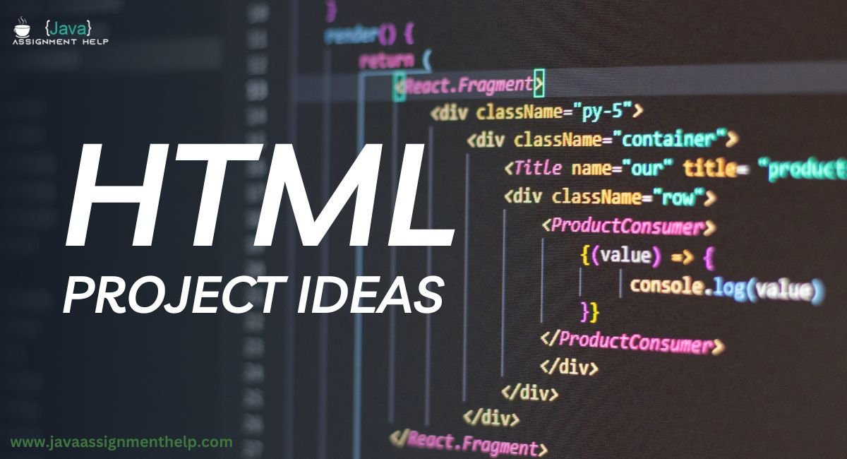 10 HTML Project Ideas & Topics For Beginners [2023] - GeeksforGeeks