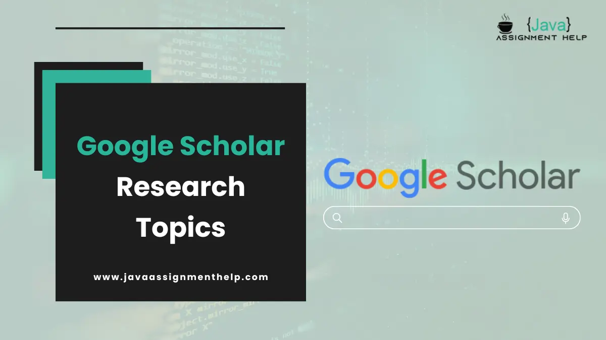 Google Scholar Research Topics