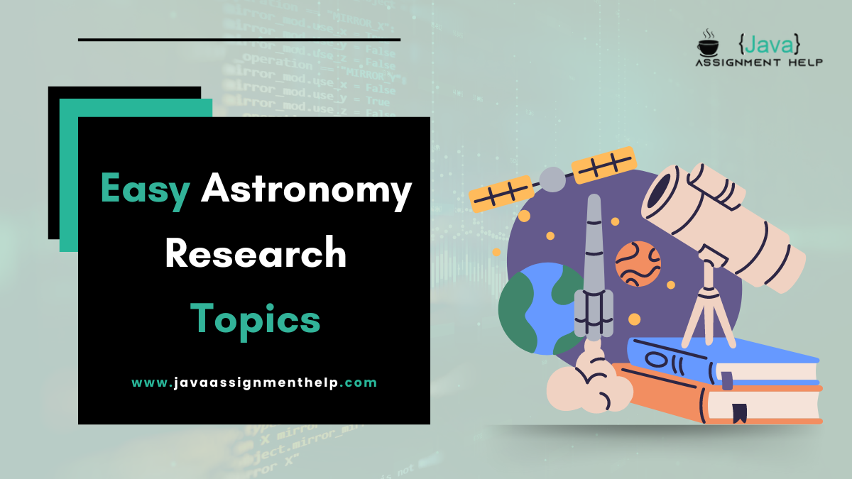 easy astronomy research topics