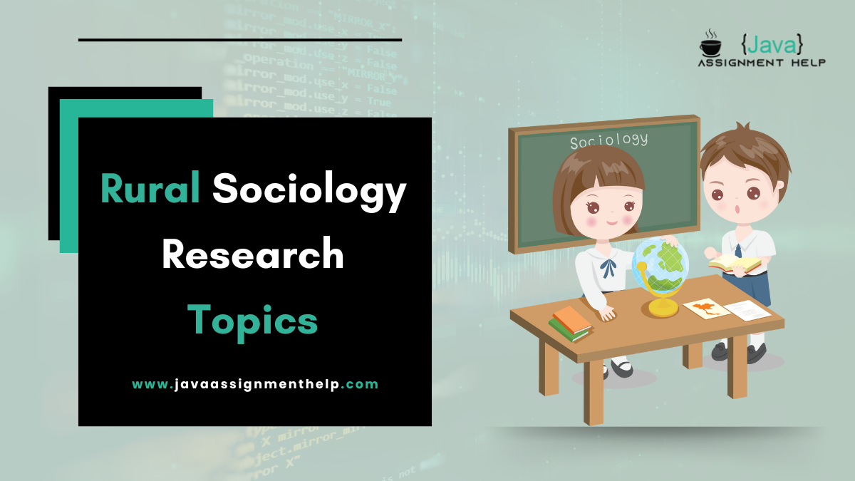 rural sociology research topics